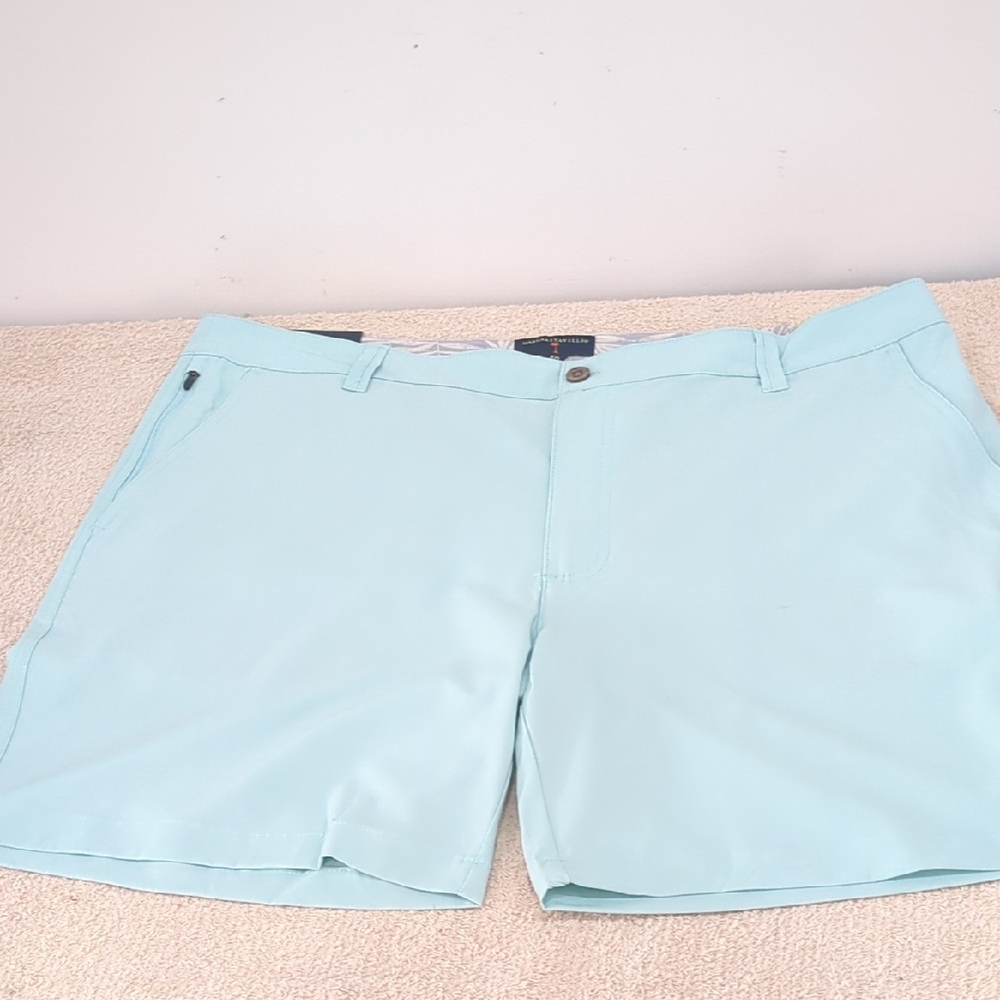 (NEW) Margaritaville Light Blue Men's Shorts